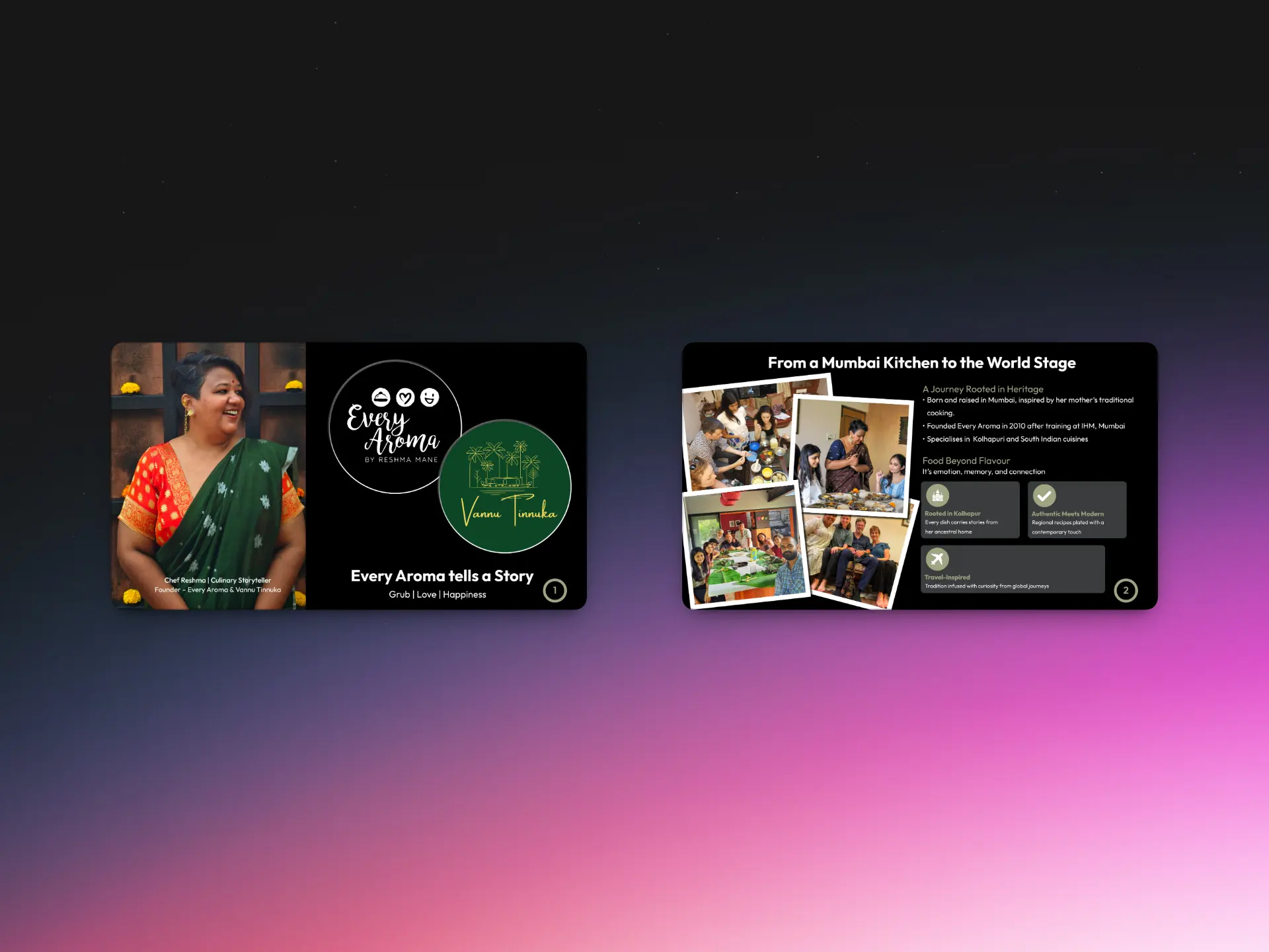 Every Aroma Portfolio