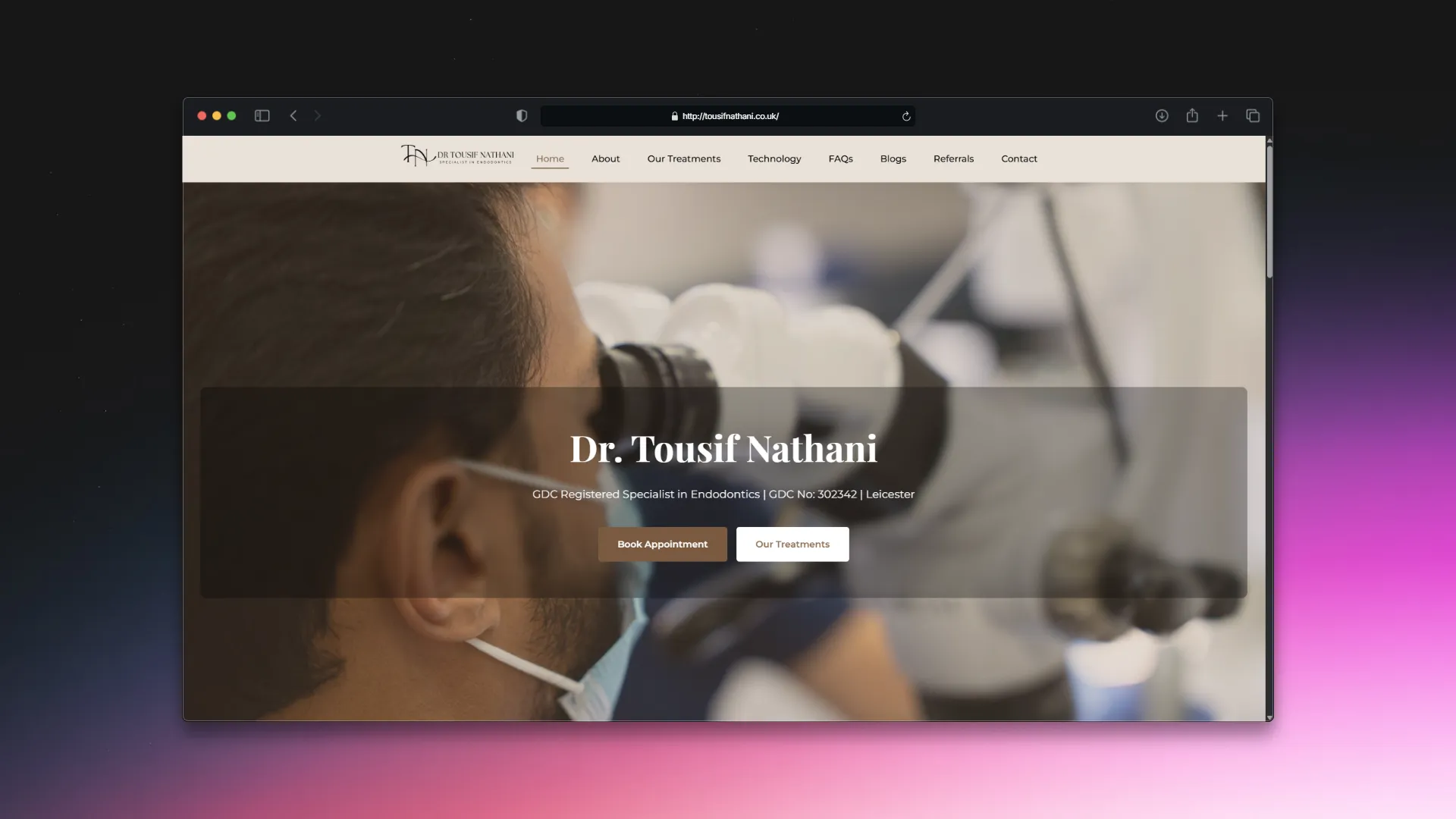 Tousif Nathani - Endodontist